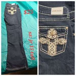 Jack David blue jeans